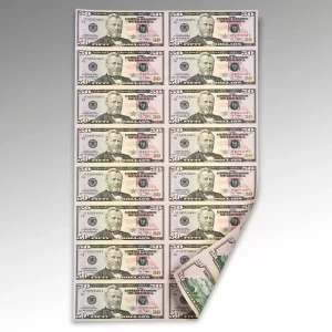 $50 x 16 Uncut Sheet